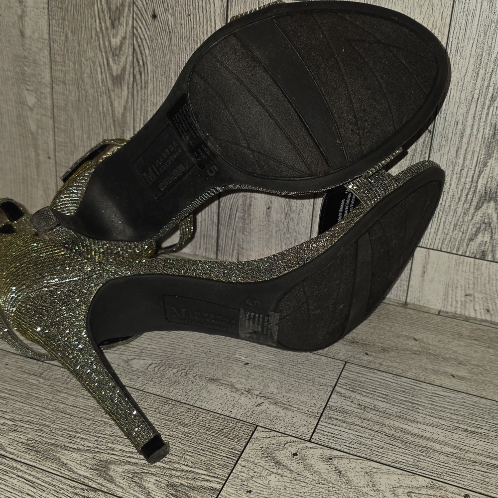 Martha Stewart Glittering Black Heels - Picture 4 of 4